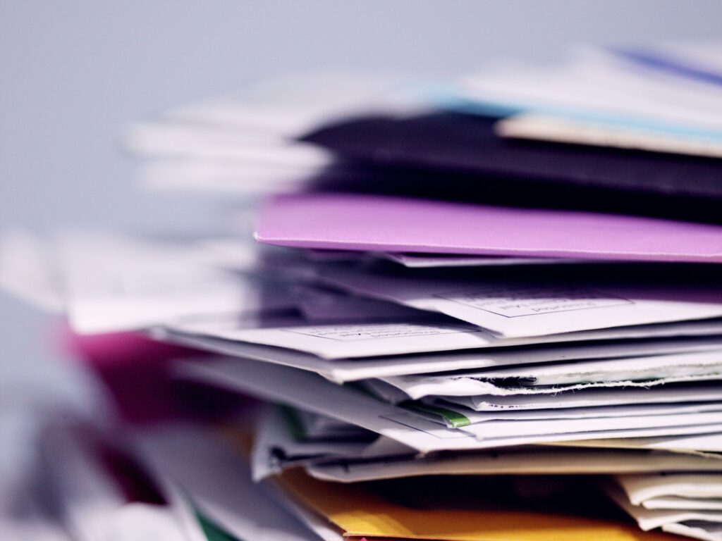 Stack of documents